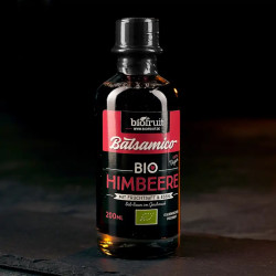 Die exklusive Bio-Balsamico Himbeere 200ml in Glasflasche für Genießer