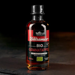 Der Bio-Balsamico Granatapfel 200ml in der Glasflasche
