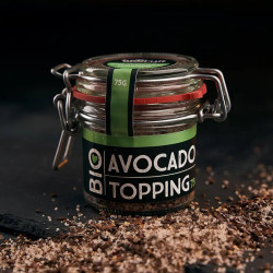 Das Bio-Avocado Topping 75g im Bügelglas das exklusive Inka Salz